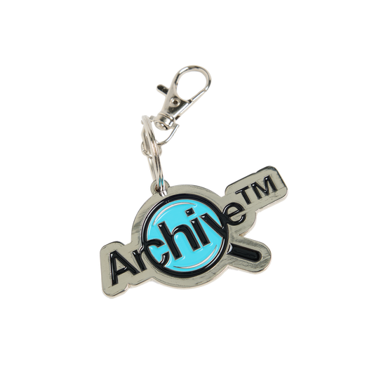 123 Archive Magnifying Glass Keychain