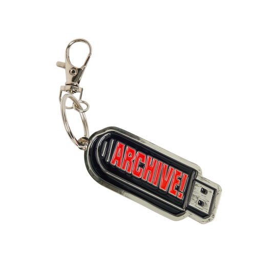 123 Archive USB Keychain